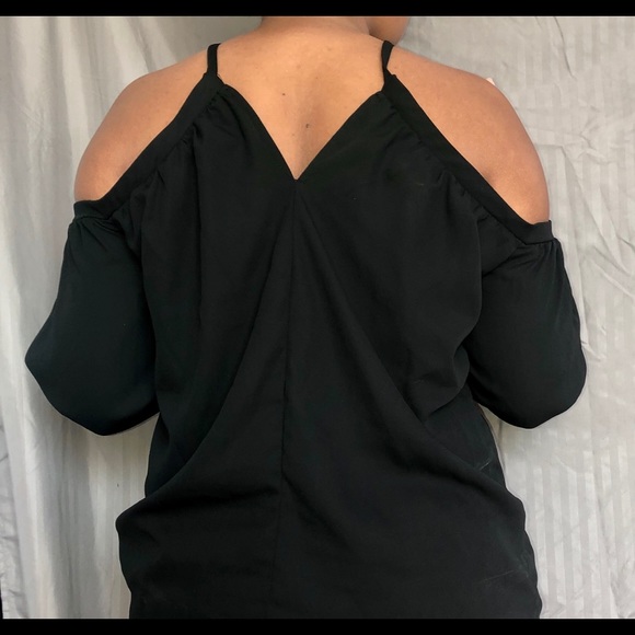 Sheer black blouse - Picture 4 of 4